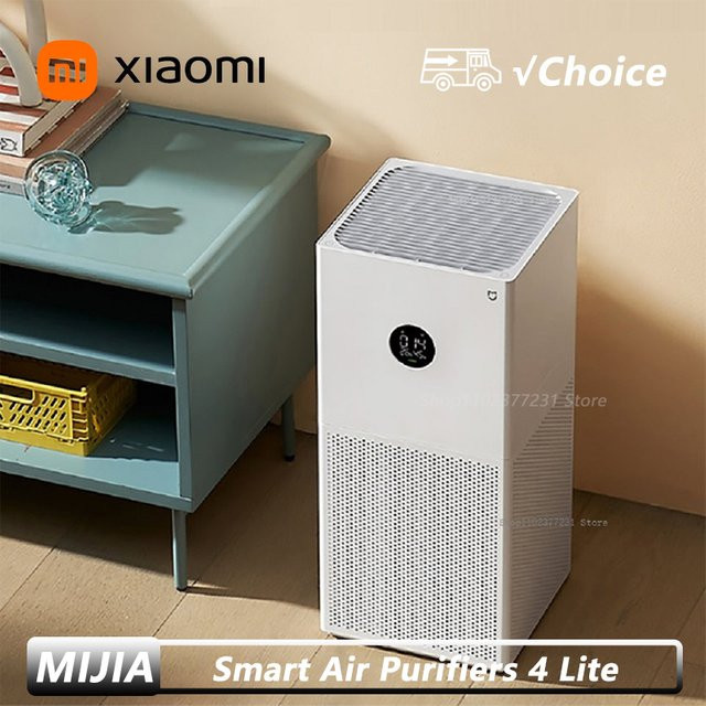 Xiaomi Home Pure Air Purifier 4 Lite Luftreiniger in Weiß mit App-Steuerung und WiFi - Bild 1