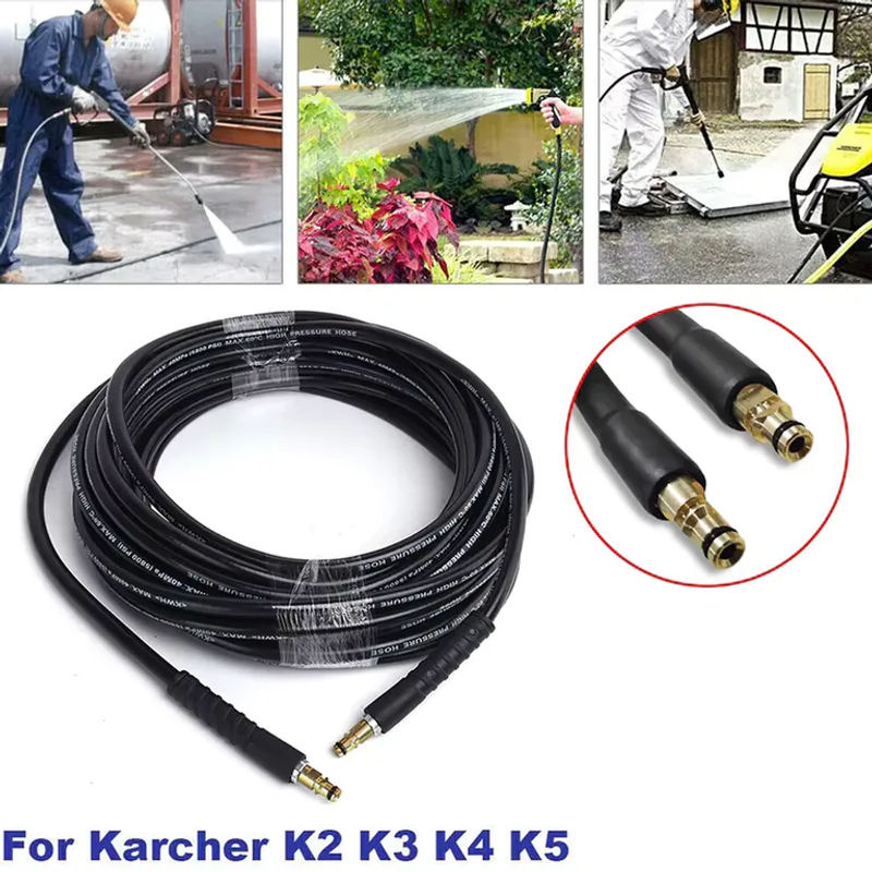 Hochdruckreiniger Schlauch Verlängerung für Karcher K2 bis K5 zum Auto Waschen und Reinigen - Bild 3