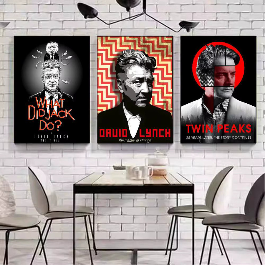 Potdemiel Leinwandgemälde David Lynch Poster in Multicolour für dein Zuhause - Bild 3