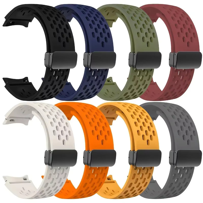 NEY Uhrenarmband Silikon, magnetisch, Schwarz, Unisex - Bild 4