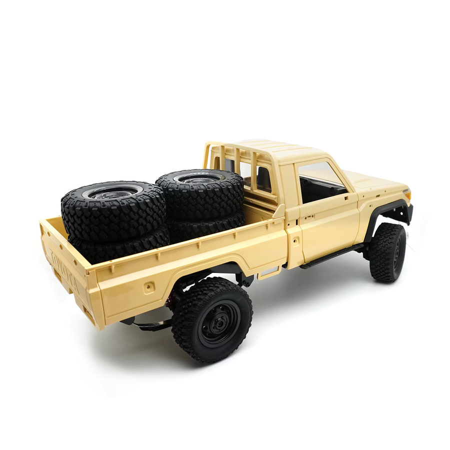 YSIDO RC-Offroad-Reifen, 73,5 mm, 5 mm Sechskant, Schwarz, Gummi - Bild 2