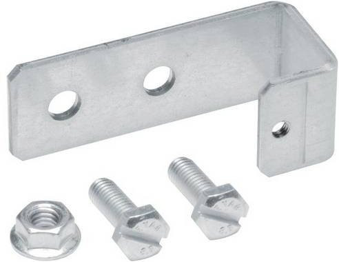 Hager Absenkwinkel UZ25A in Silber, 2er-Set, 25 mm - Bild 1