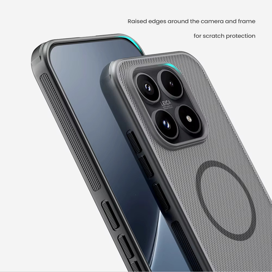 Nillkin Super Frosted Shield Pro Magnetische Hülle für Xiaomi Mi 17 5G in Schwarz - Bild 4