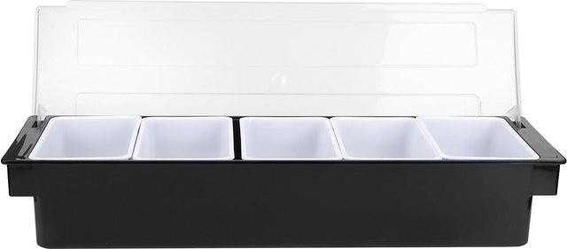 Gewürzbox mit Deckel von CosyHome in Weiß aus Kunststoff - Bild 1