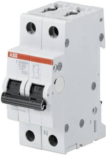 ABB S201M-K16NA Leitungsschutzschalter 2-polig 16A - Bild 1