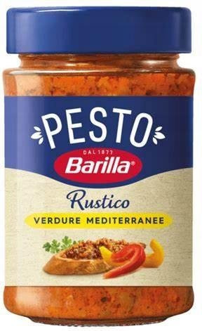 Barilla Pesto Verdure Mediterrane Rustico 200 g - Bild 1