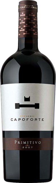 Masseria Capoforte Primitivo Rotwein, Salento, 2022, trocken, 0,75 l - Bild 1