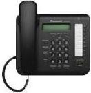Panasonic KX-NT551NE-B Standard IP-Terminal in Schwarz mit 1-Zeilen-Display, 8 freien Tasten und HD Voice via Ethernet/LAN - Bild 1