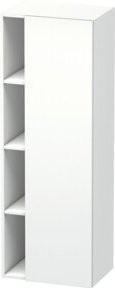 Duravit Hochschrank DuraStyle in Weiß Matt, Tür rechts, B/T/H: 50 x 36 x 140 cm - Bild 1