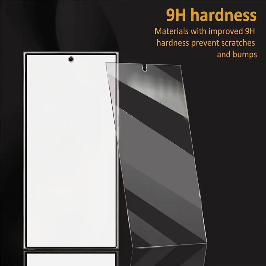 3er-Pack Ultra HD Displayschutzfolie aus gehärtetem Glas für Samsung Galaxy S25 S24 S23 S22 S21 Plus FE in Transparent - Bild 3