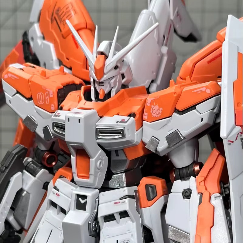 Bandai Rg 1/144 Orange Hi V Unit Modellbausatz, Gold, Kupfer, Silber, Metall - Bild 4