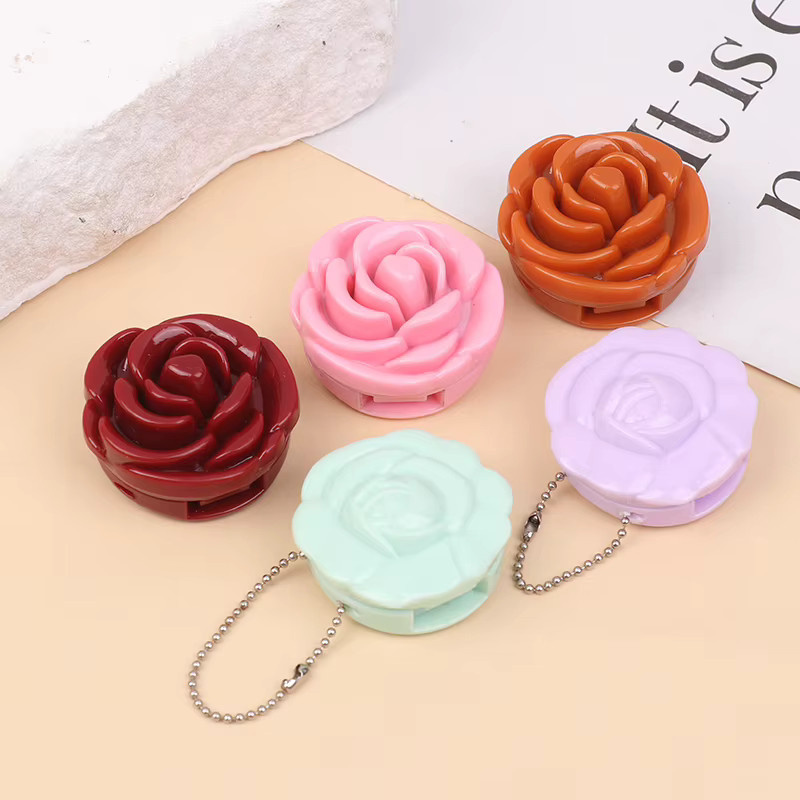 KuZHEN Kosmetische Verpackung Rose Blume Form, 3,7*3,7 cm, Unisex - Bild 2