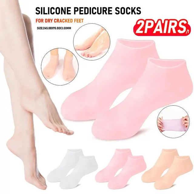 ALLOYSEED Silikon Fußpflege Socken, Unisex - Bild 1