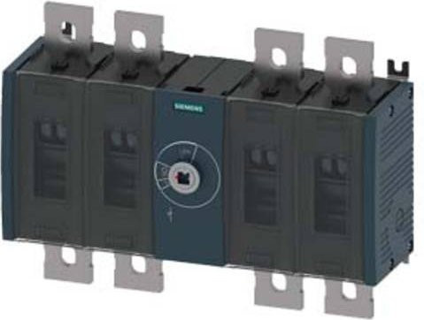 Siemens Lasttrennschalter 4polig 500A 8 Schließer 8 Öffner 690 V/AC grau 690 V/AC 3KD44400QE200 - Bild 1