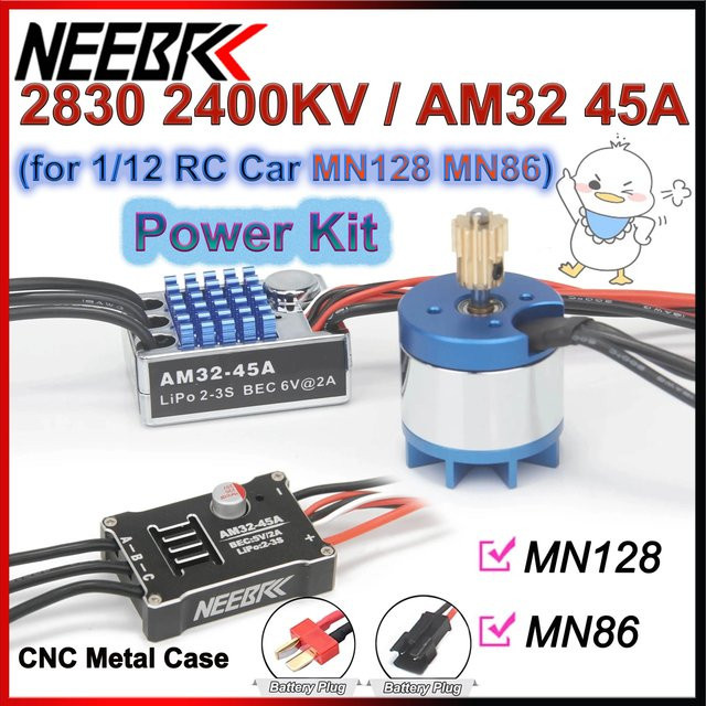 NEEBRC RC Crawler MN128 MN86 Power Kit, Modell Spielzeug - Bild 1