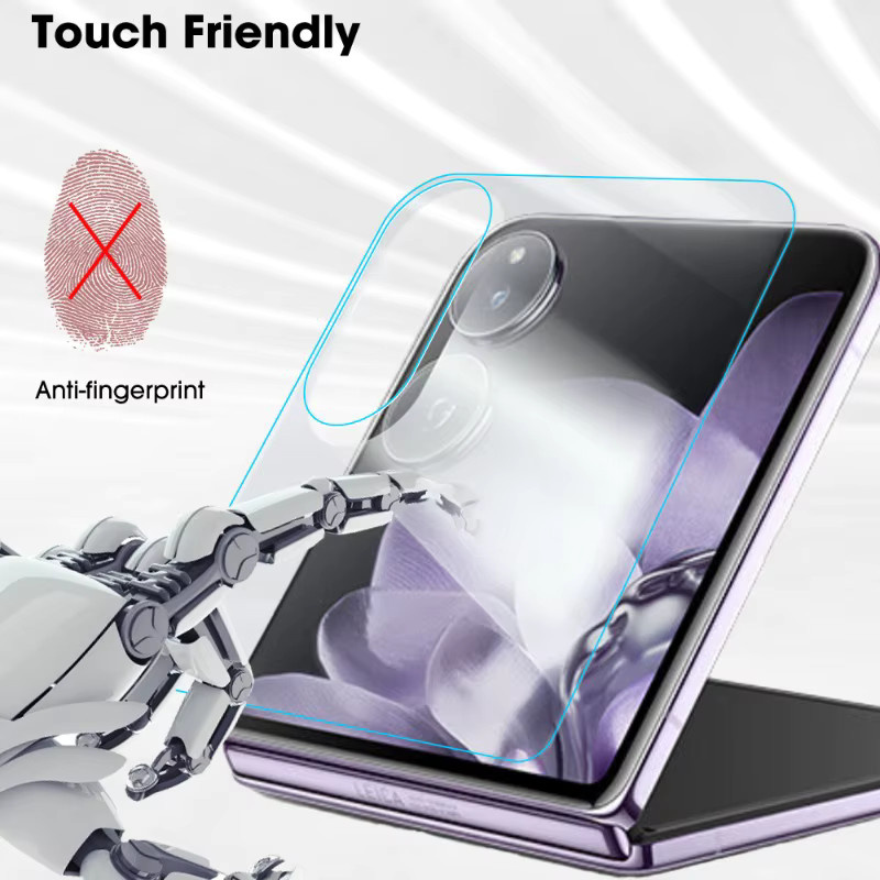 9 in 1 TPU Hydrogel Displayschutzfolie für Xiaomi Mi Mix Flip, transparent, vollflächiger Schutz für Vorder- und Rückseite - Bild 2