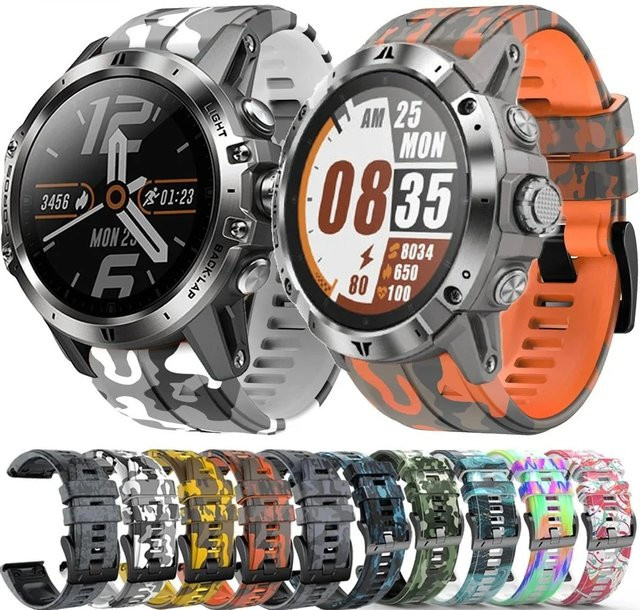 Quickfit Uhrenarmband Silikon, 22mm 26mm, Unisex - Bild 1