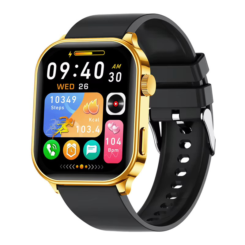 LIGE Smartwatch Gold mit Herzfrequenzmonitor und IP68 Wasserdichtigkeit für Damen und Herren - Bild 7
