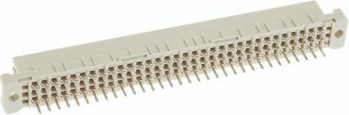 HARTING Federleiste 09032648825 in Beige mit 3 Reihen - Bild 1
