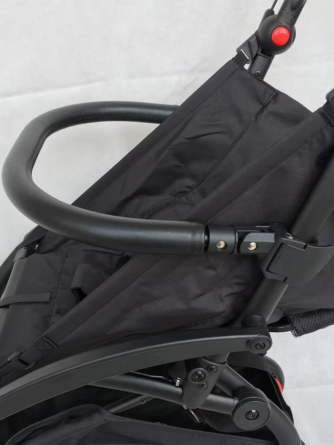 MomTan Armlehne für Kinderwagen kompatibel mit Babyzen YOYO, YOYO 2 und YOYO 3 in Schwarz - Bild 2