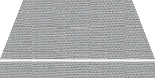 Spettmann Kassettenmarkise VC 1000 aus Aluminium mit Polyacryl-Stoff in Grau und silbernem Gestell, Breite: 450 cm, Ausladung: 350 cm - Bild 1