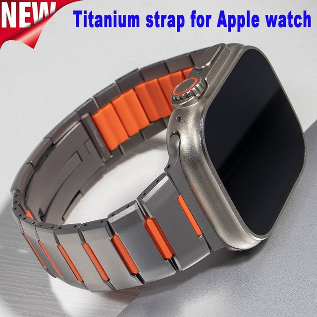 CAOWTAN Uhrenarmband Edelstahl, Silber, Herren - Bild 1