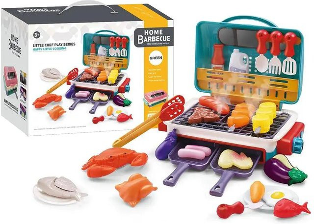 Bai Fen Bai Toys Elektrisches Spielzeug-BBQ-Grill mit Licht und Geräuschen - Bild 1
