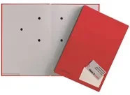 PAGNA Unterschriftenmappe Displaybook für A4 in Grau und Rot - Bild 1
