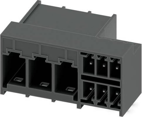Phoenix Contact 1192667 Leiterplatten-Hybrid-Grundleiste, Schwarz, 50 Stück - Bild 1