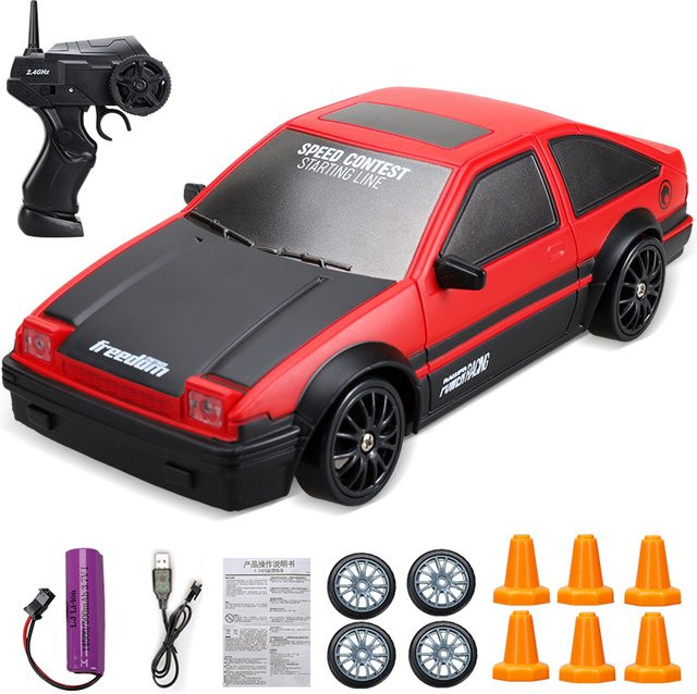 WLtoys RC Auto Allradantrieb High-Speed-Driften mit Fernbedienung - Bild 1