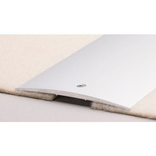 Carl Prinz Übergangsprofil aus Aluminium in Silber matt, Breite: 80 mm, Höhe: 5 mm, mittig versenkt gelocht - Bild 2