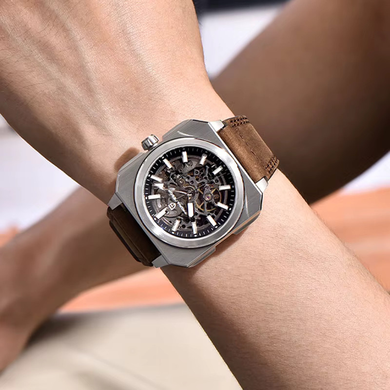 PAGANI DESIGN Armbanduhr Automatik, Edelstahl, Saphirglas, Herren - Bild 2