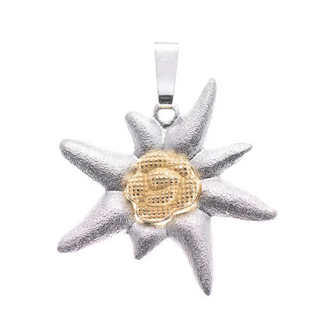 Anhänger Edelweiss, 925 Silber, Unisex - Bild 1