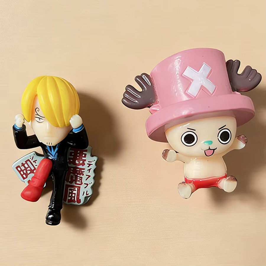 Bandai One Piece Actionfiguren, 6-teiliges Set, Luffy Zoro Sanji Chopper - Bild 4