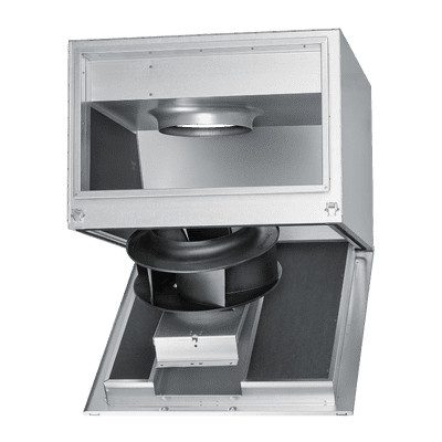 Helios SKRW 400 4 70 40 SILENT Kanalventilator 1-PH schallgedämpft in Silber - Bild 1