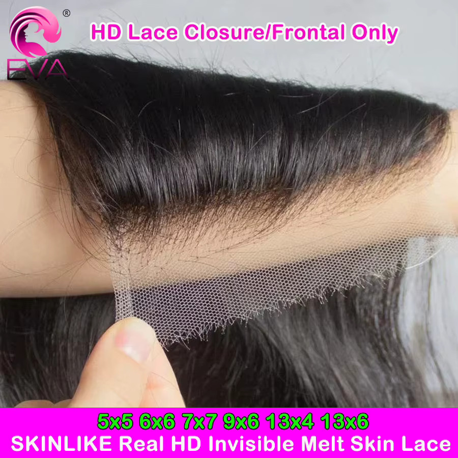 Eva Hair HD Spitze Frontal, 13x4, 100% menschliches Haar - Bild 4