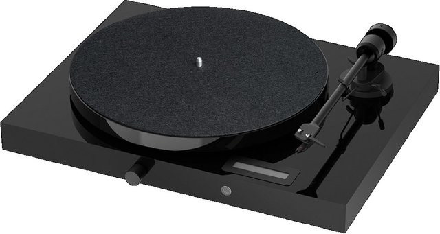 Pro-Ject JukeBox E1 Plattenspieler mit OM5e Tonabnehmer und Bluetooth in Schwarz - Bild 1