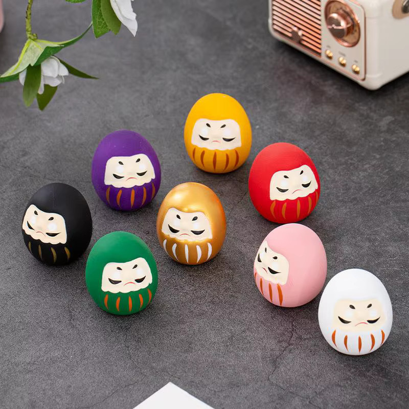 JETTING Daruma Statue aus Keramik als japanisches Glücksornament für dein Fengshui Home Decor - Bild 2