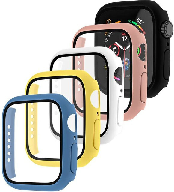 NEY Displayschutz Glas für Apple Watch, Midnight blue, Unisex - Bild 1