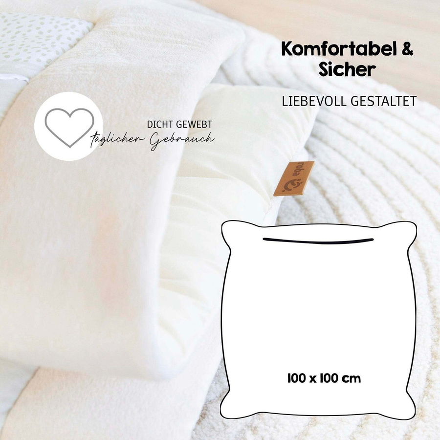 Roba Spiel- und Krabbeldecke Savanna Friends für Babys in Multicolour - Bild 2
