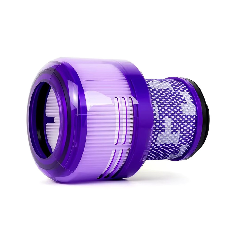 Dyson Ersatz-Zubehörset für V10 Slim SV18 Akku-Staubsauger mit waschbarem HEPA-Filter und Reinigungsbürste in Purple - Bild 4