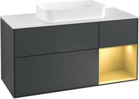 V&B Waschtischunterschrank Finion in Lackausführung, Breite: 120 cm, Tiefe: 50,1 cm, Höhe: 50,1 cm - Bild 1