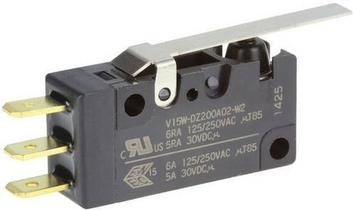 Honeywell SPS V15W-DZ200A02-W2 Schnappschalter Single in Weiß und Schwarz - Bild 1