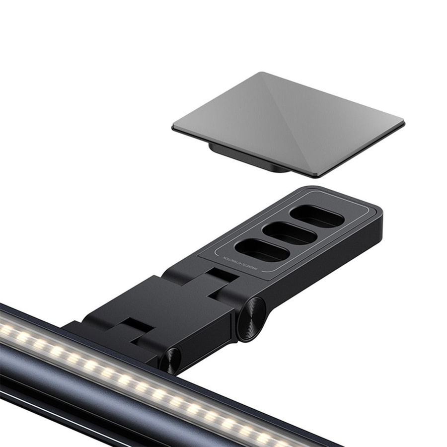 Baseus i-Wok LED Monitorlampe mit magnetischer Befestigung, dimmbar, Schwarz - Bild 6