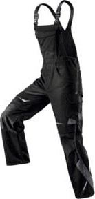 Kübler Latzhose Pulsschlag 3324 in Schwarz/Anthrazit mit Reflexstreifen und Cordura-Material, Größe 27 - Bild 1