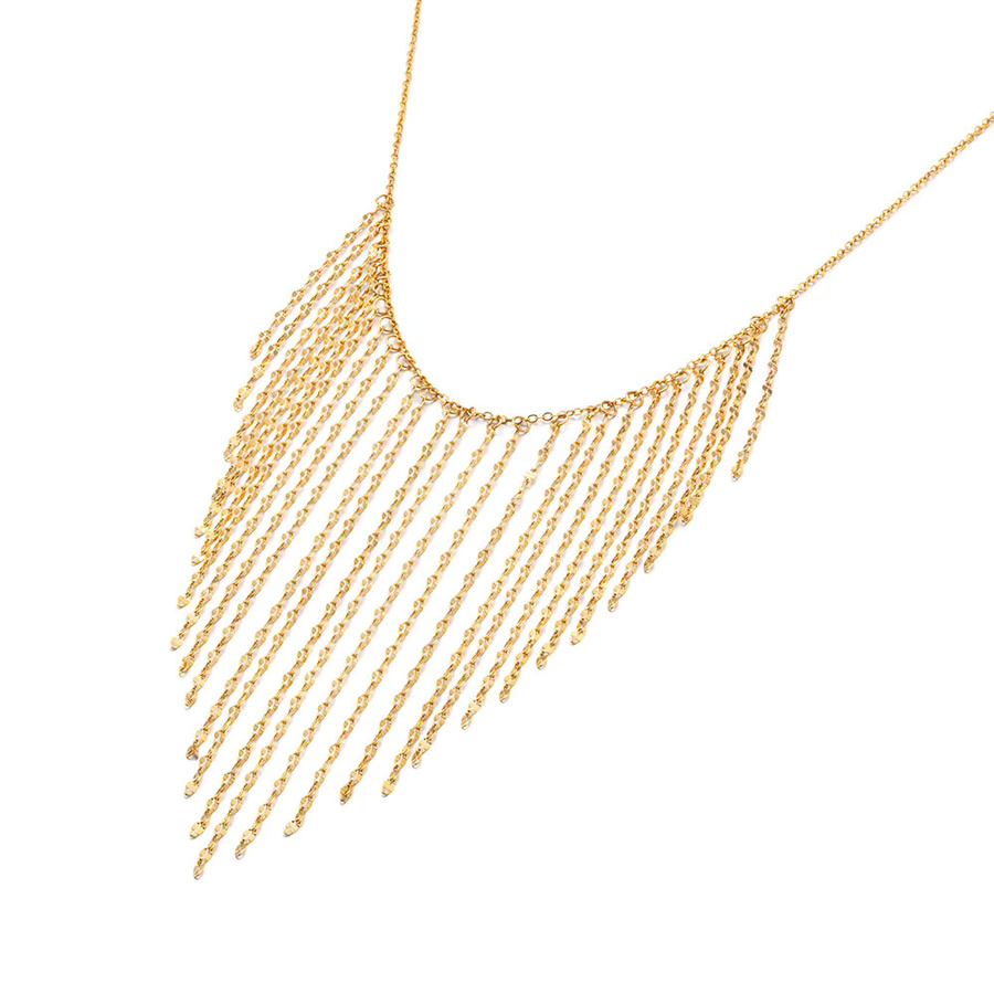 JeeMango Halskette Edelstahl, Vintage, Gold, Damen - Bild 2