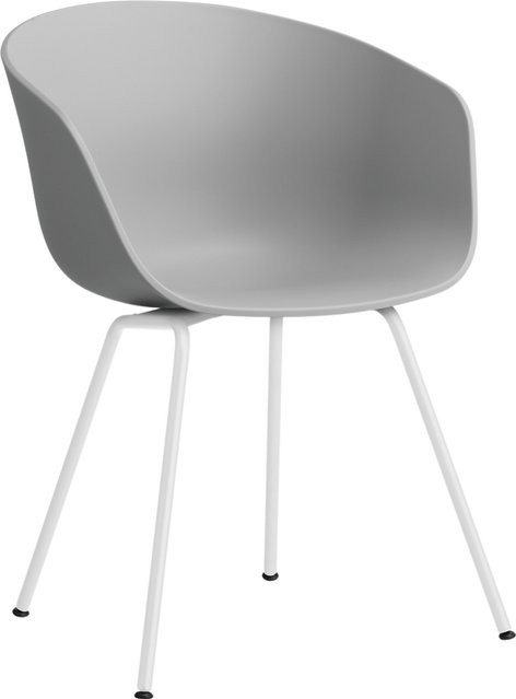 HAY About A Chair AAC 26 mit Armlehnen in Grau aus Polypropylen und Stahl - Bild 1