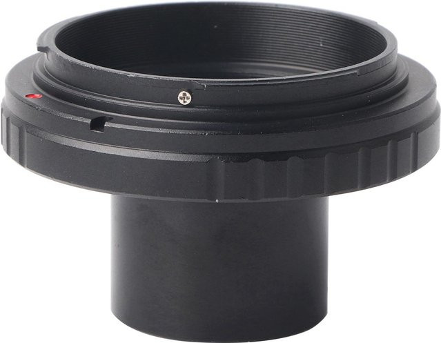 Shoemst Astronomischer Teleskop-Montageadapter mit T SLR-Ring für Canon EF Objektive, Schwarz - Bild 1