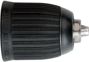 Metabo Schnellspannbohrfutter Futuro Plus S1 in Schwarz mit 10 mm Spannweite und 1/2 Zoll Aufnahme - Bild 1