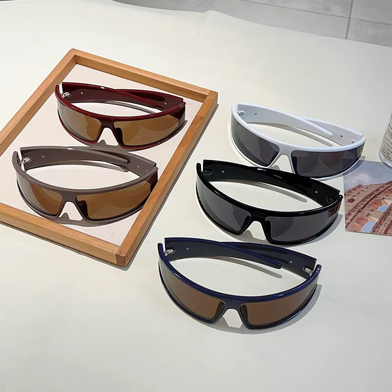 KAMMPT Sport-Sonnenbrille, rund, Vollrand, Kunststoff, Herren - Bild 2